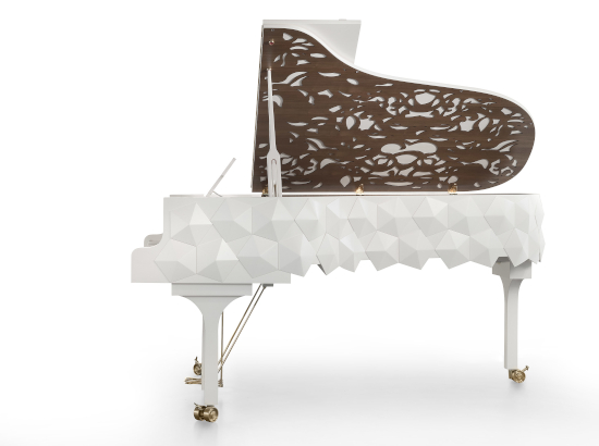 The renewed Fazioli Fairmont piano