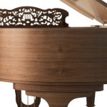 The Fazioli model Walnut Strauss