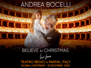 Andrea Bocelli Believe in Christmas