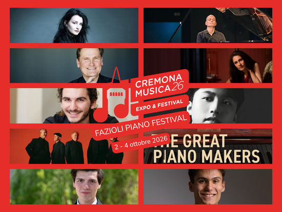 FAZIOLI PIANO FESTIVAL @ CREMONA MUSICA 2026