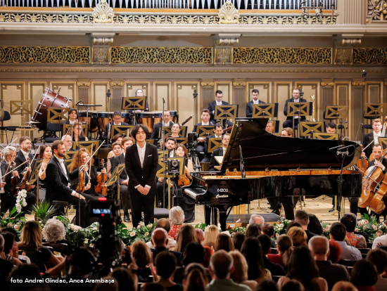 I VINCITORI DEL CONCORSO ENESCU SCELGONO FAZIOLI